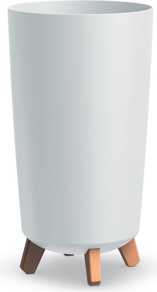 Gracia Tubus Slim pot de fleurs blanc moderne polonais Image du produit 