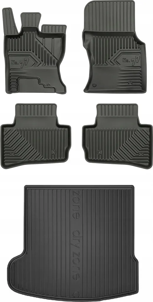SET 77 Tappetini Heavy-Duty per Land Rover Velar | Protezione Off-Road