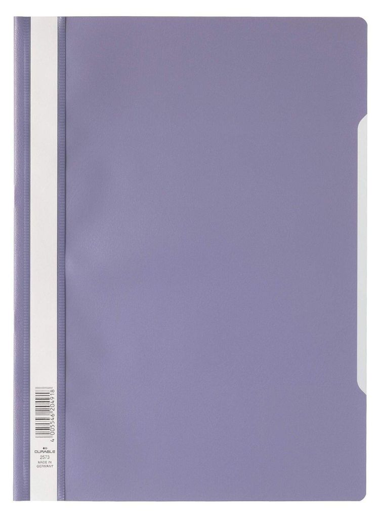 DURABLE Zichtsnelhechtmap A4 pak van 50, 50 st., 257312, Productafbeelding 