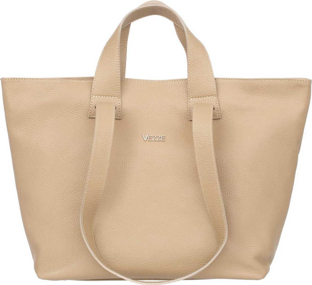 Vezze Carriola Beige Ledertasche