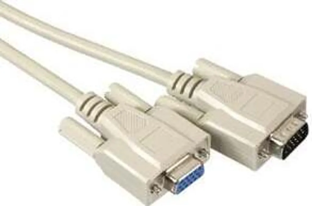 SCONN Cavo Monitor VGA 1,8m - Prolunga Video Schermata 15pin ST-BU