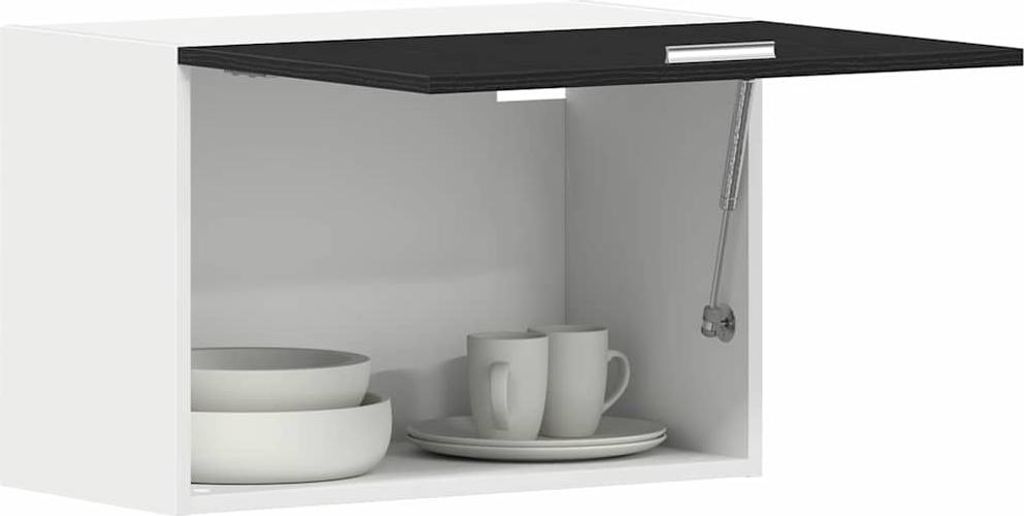 "im Sonderangebot"Hängeschrank/Sideboard Küche Moderne Design - CLORIS - Buffetschrank - Lyon Schwarz Eichen-Optik 60 x 31 x 40 cm - NeuMöbel668...