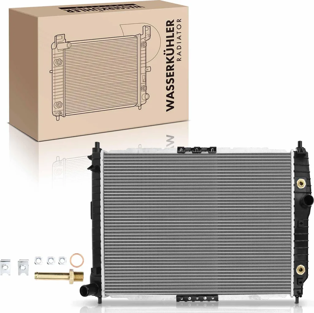 Radiateur d'eau pour réparation de moteur Chevrolet Aveo et Kalos