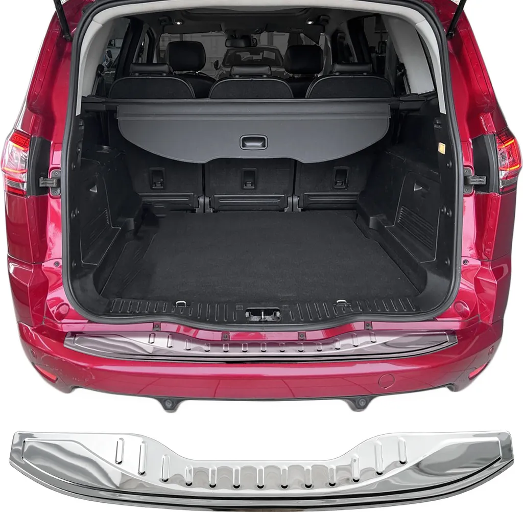 Protection de coffre Ford S-Max pour chargement sécurisé en inox