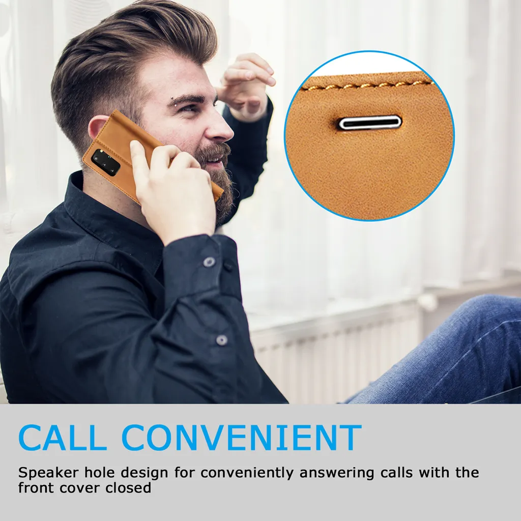 NEINEI Cover per Blackview OSCAL C20,Flip Custodia in Pelle Premium Case con Slot per Schede,Supporto,Magnetica,PU/TPU Telefono Portafoglio Custodie-Blu