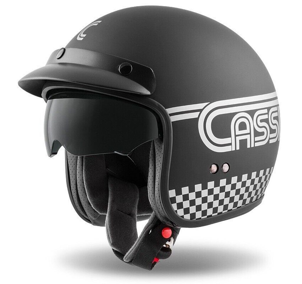 oxygen Rondo Helm, CASSIDA (schwarz matt/silber, Größe XS)