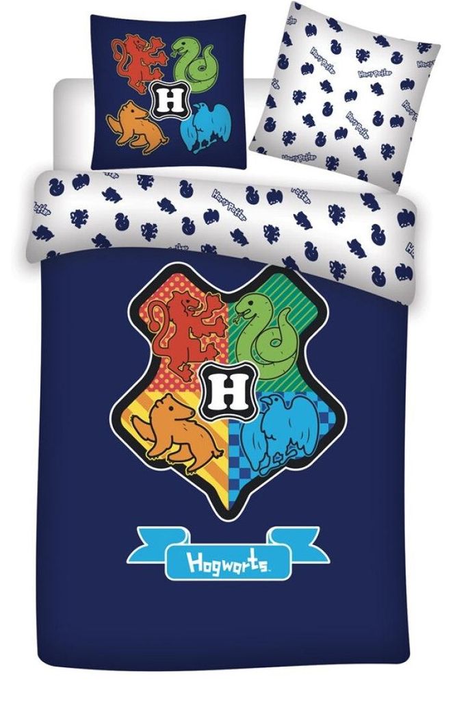 Harry Potter Bettwäsche – 100 % Baumwolle für Fans 140x200 Produktbild 
