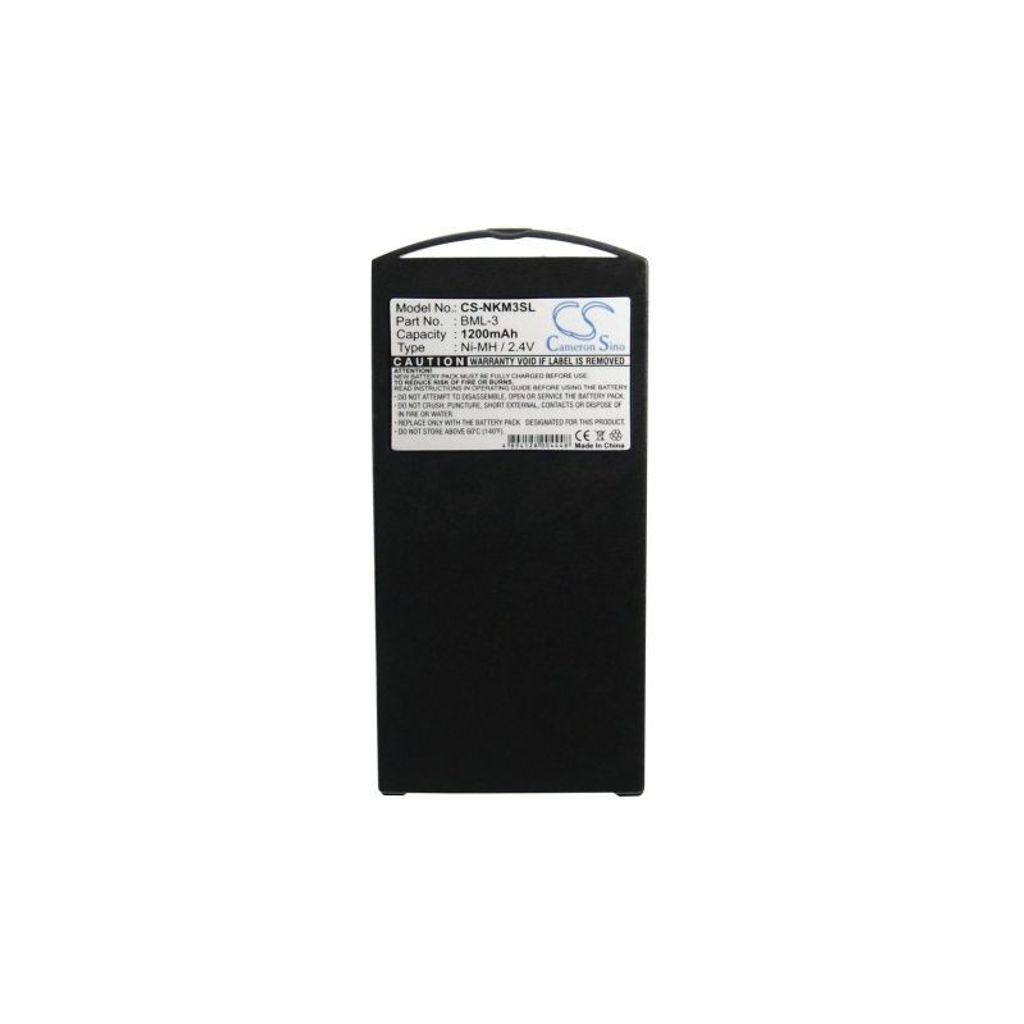 CS-NKM3SL Batteria 1200mAh Ni-MH Per Nokia 3210/3210e/3320 – Sostituto BML-3, Nero, 2.4V