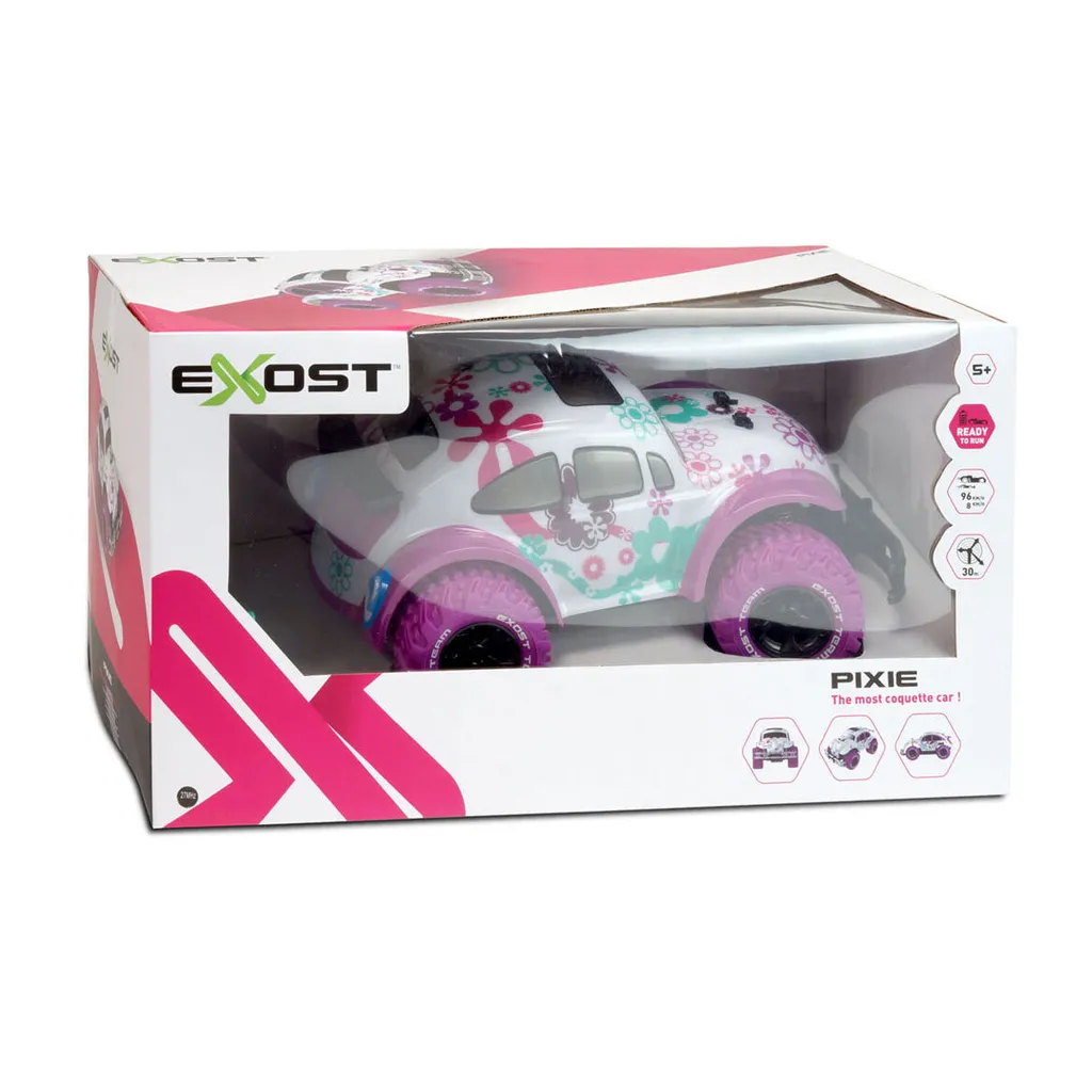 Exost Pixie Buggy TE20227 : La voiture télécommandée antichoc rose solide - 17