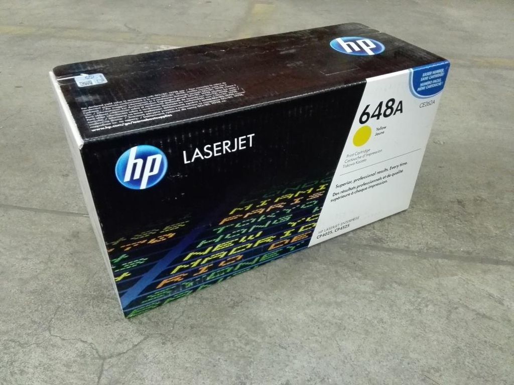 HP 648A - žltá - originálna - LaserJet - tonerová kazeta Obrázok produktu 