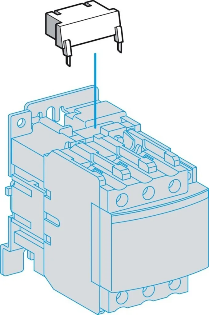 Limiteur de surtension LA4DA2U diode 110-240V CA Schneider Electric