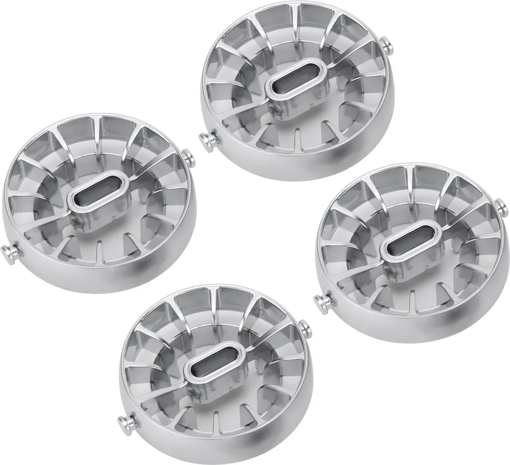 4 Caches de Sortie de Climatisation pour Smart Fortwo C453 2015-2021