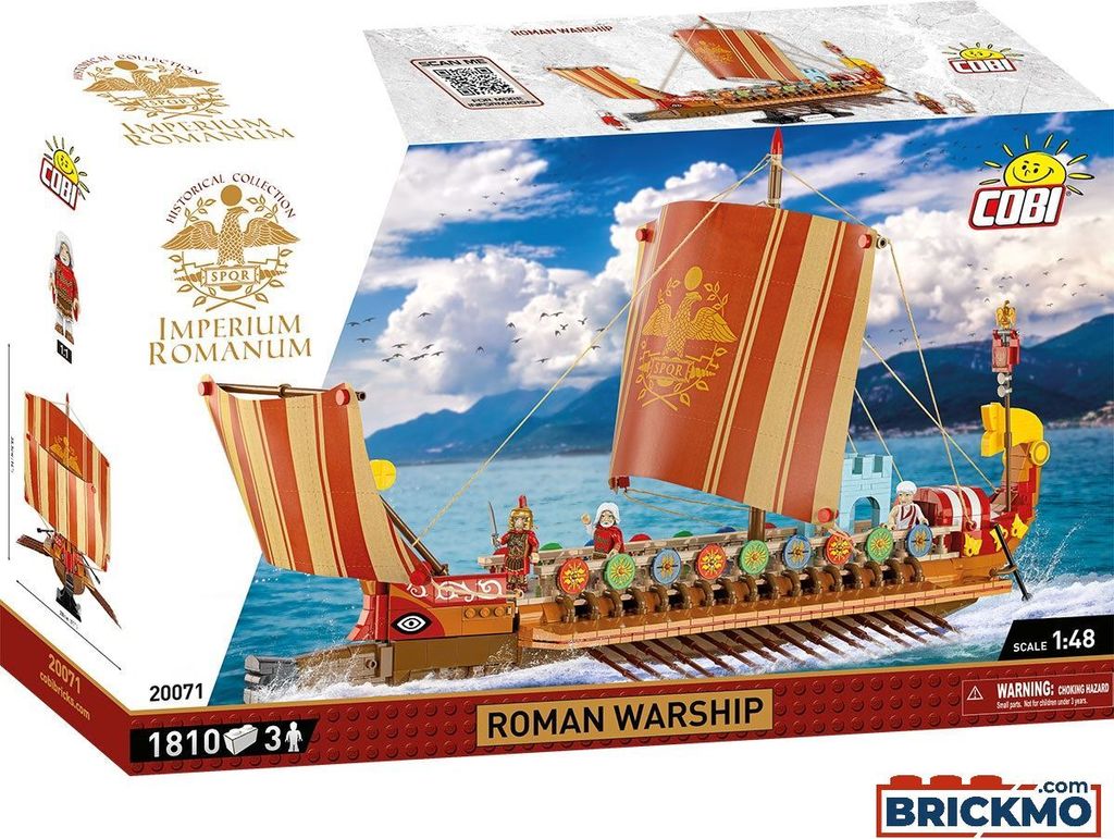 Cobi Römisches Kriegsschiff Obrázek produktu 15