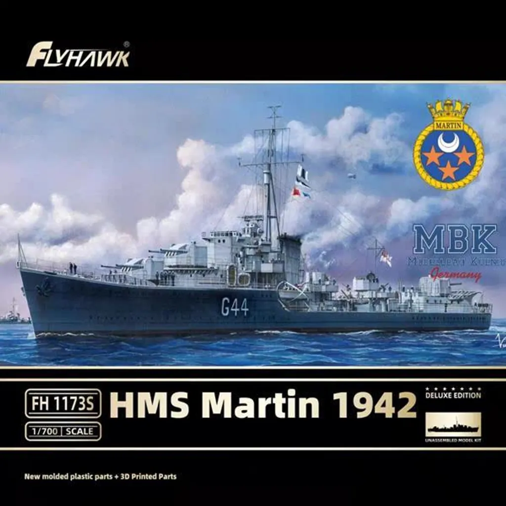 Fini les Maquettes Simplistes : HMS Martin 1942 Flyhawk FH1173 Deluxe