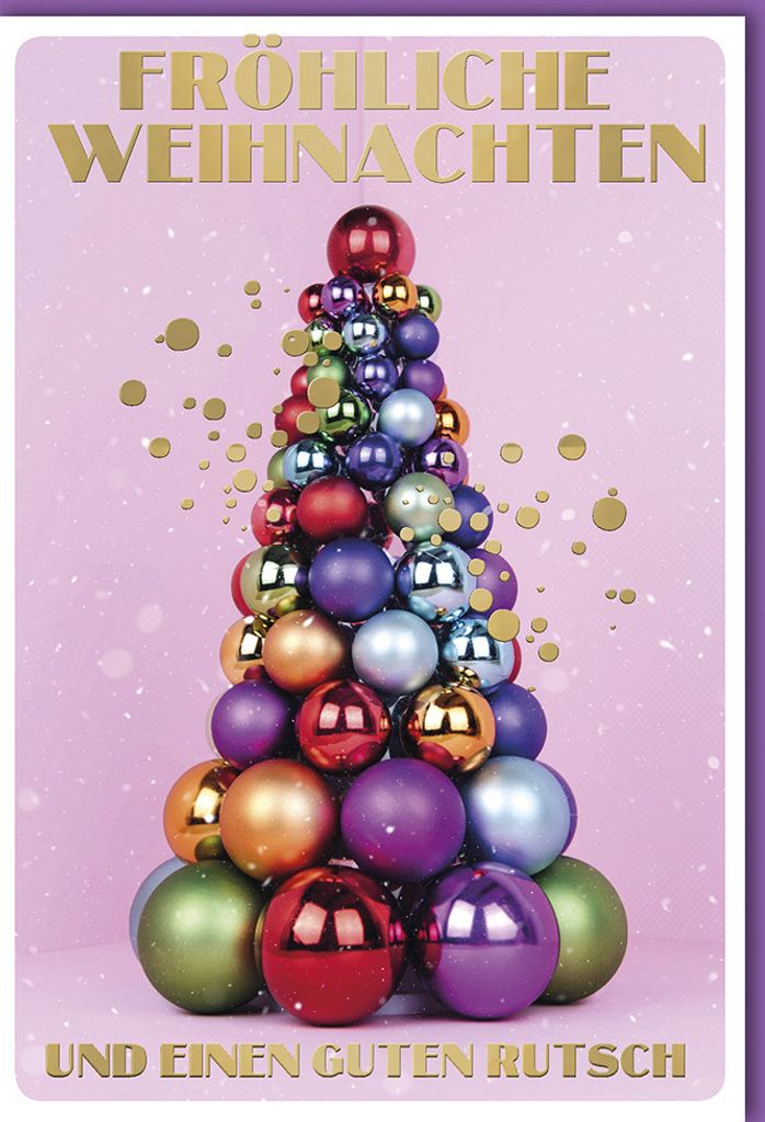 Weihnachten - Stella - Glückwunschkarte im Format 11,5 x 17 cm mit