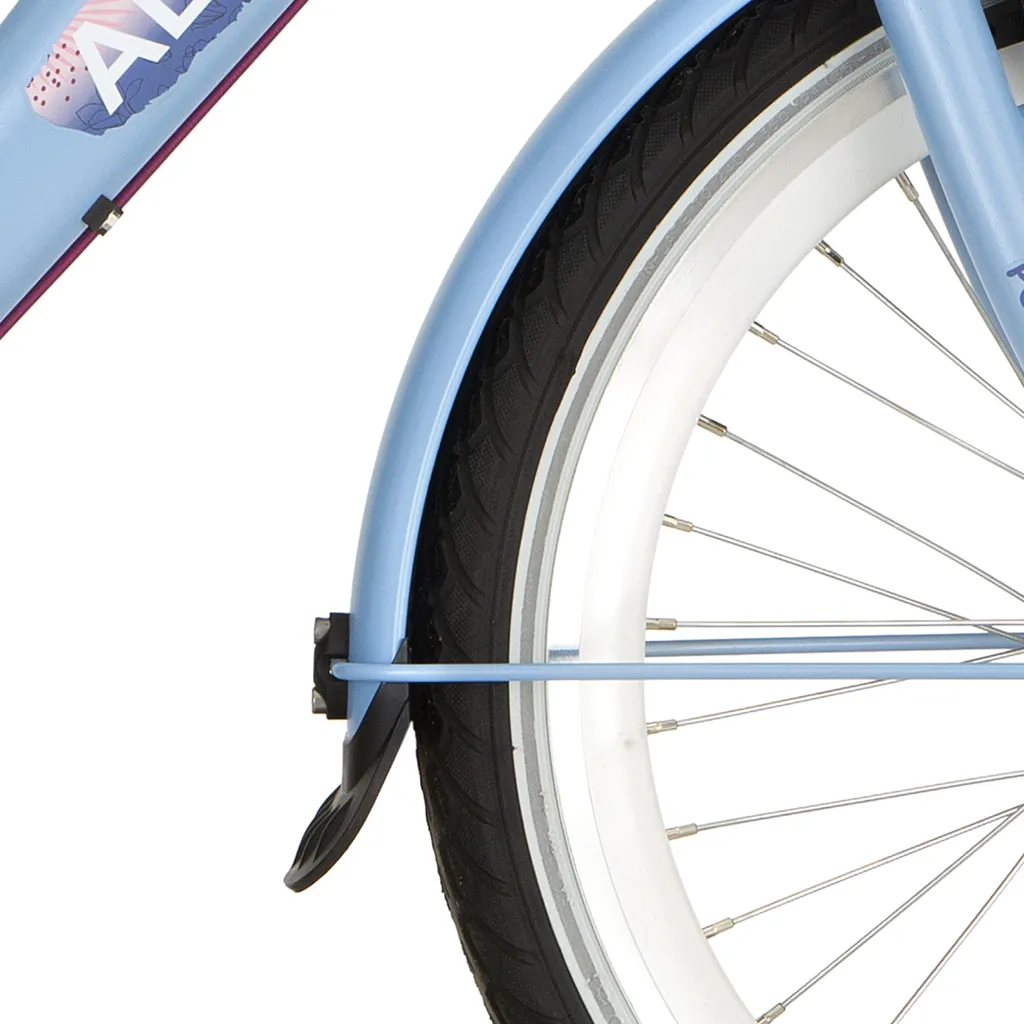 Set de Garde-boue Bleu Mat Alpina 20 GP - Fixation Stable et Robuste