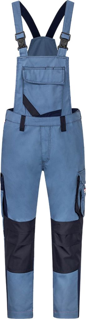 BULLSTAR Latzhose WORXTAR, taubenblau/marine
