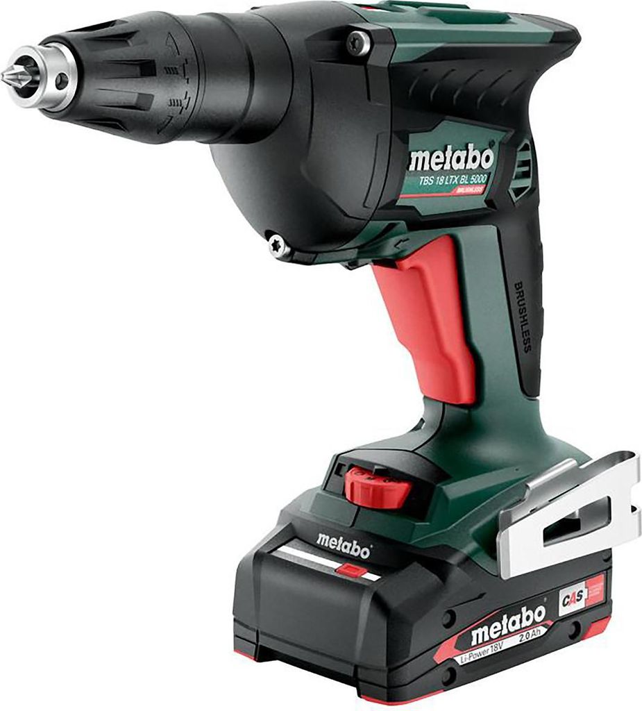 Akkuschrauber TBS 18 LTX BL 5000 Spannung 18V 2Ah Li-Ion 2Akkus metaBOX 145 L