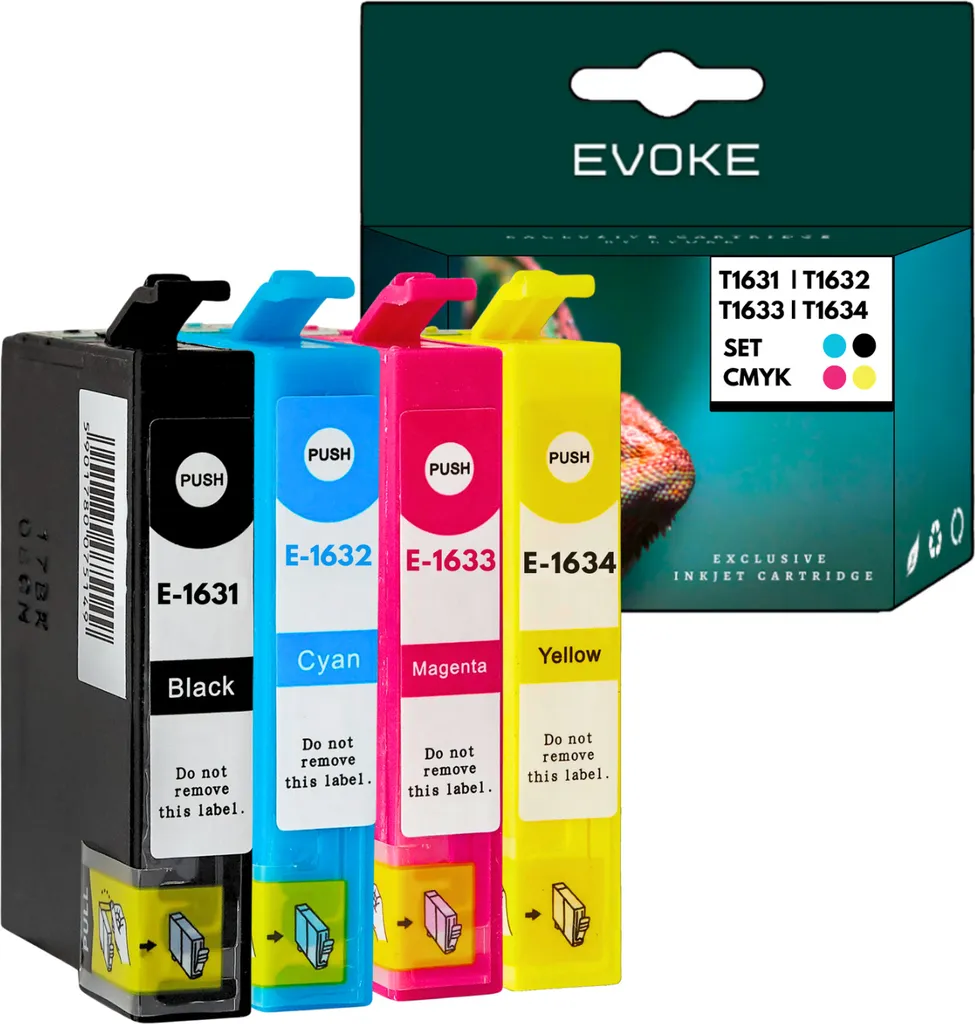 Guida all'Uso: Cartucce 16XL per Epson T1631-T1634 WF-2010 WF-2510