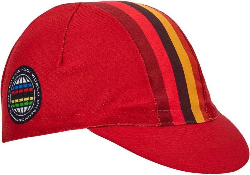 Santini Uci World Champion Spain 2025 Kappe Rot XL Herren,Damen Rot XL