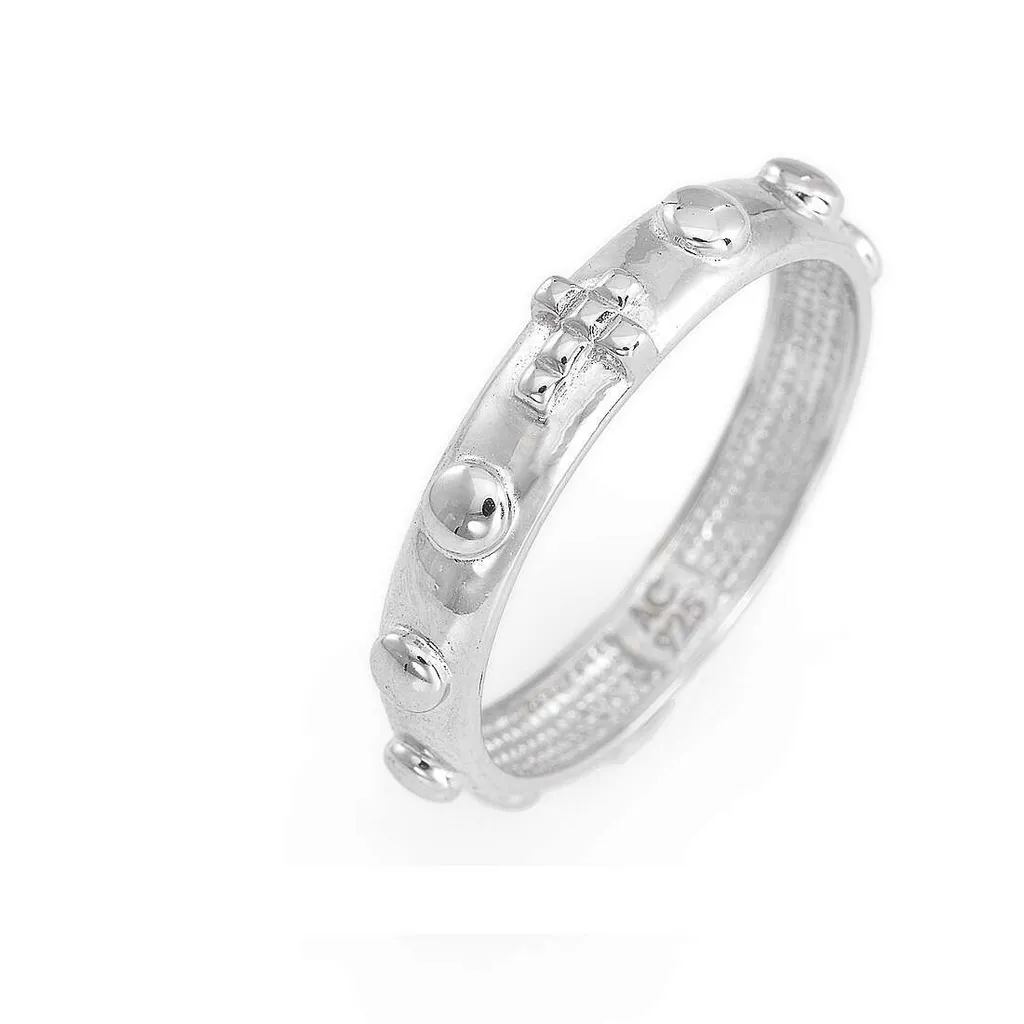 Anello Amen Silver 26 | Fede e Design in Argento 925 per Uomo