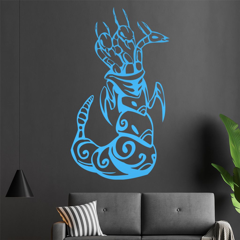 Killer Insekt Wandtattoo in 6 Größen - Wandaufkleber Wall Sticker - Dekoration, Küche, Wohnzimmer, Schlafzimmer, Badezimmer