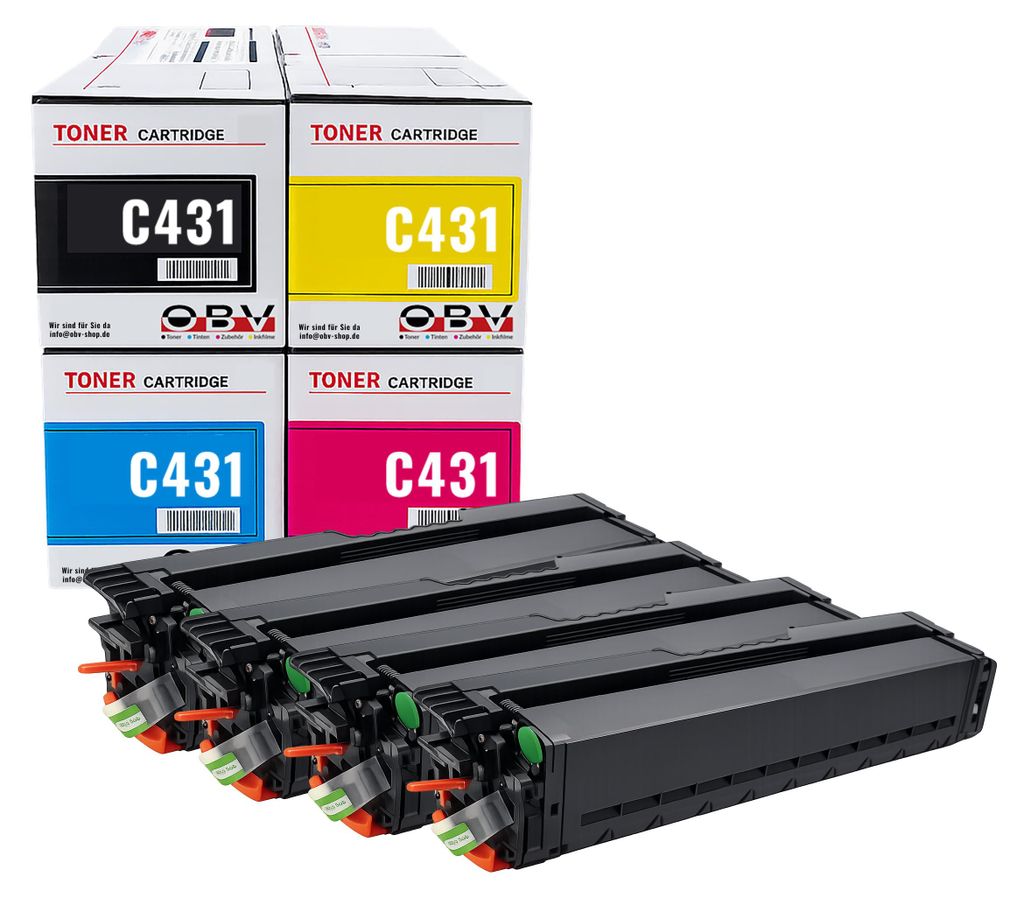 OBV Toner 4er Set kompatibel mit Lexmark 20N20 - CS331dw Produktbild 