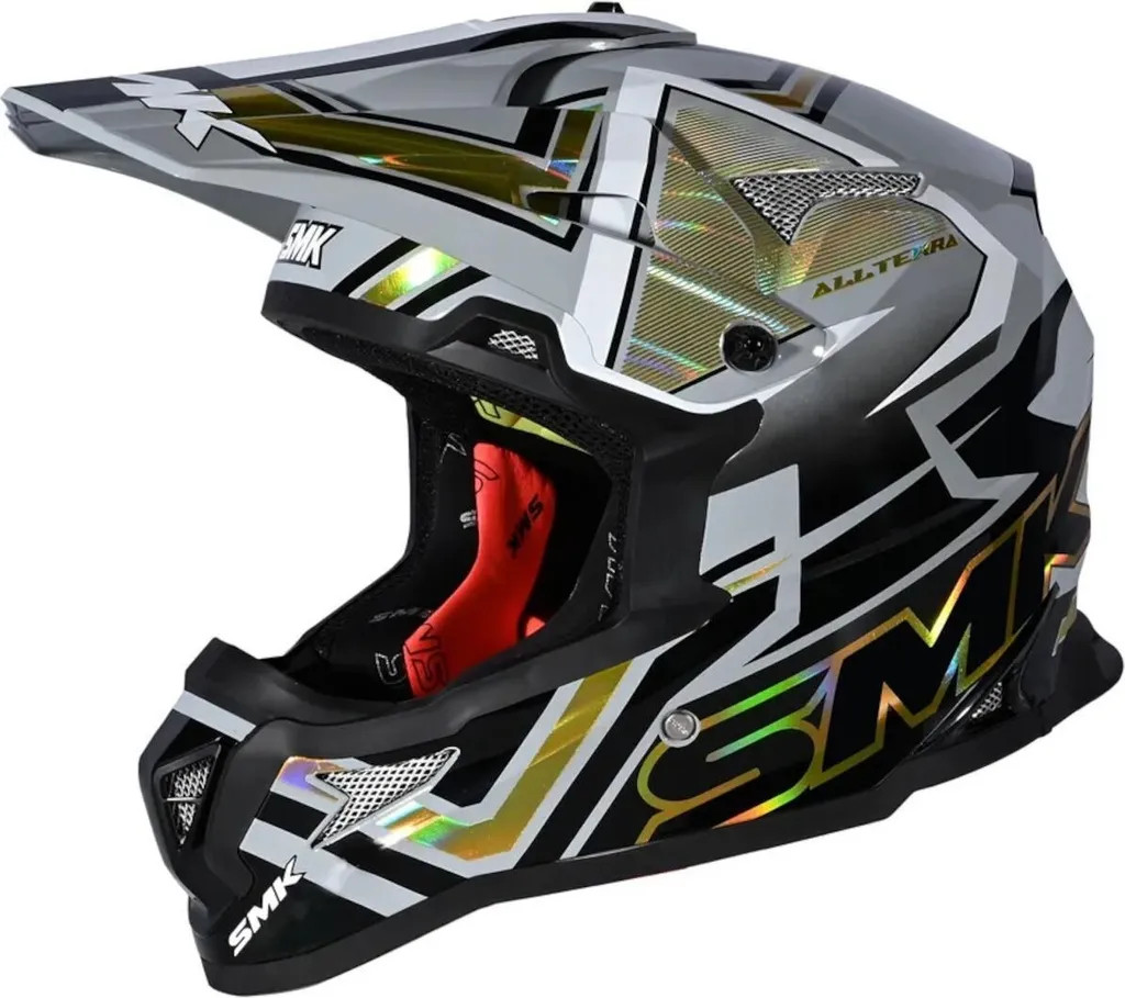 Casque SMK Allterra X-Aces XL Confortable et Ventilé pour le Cross