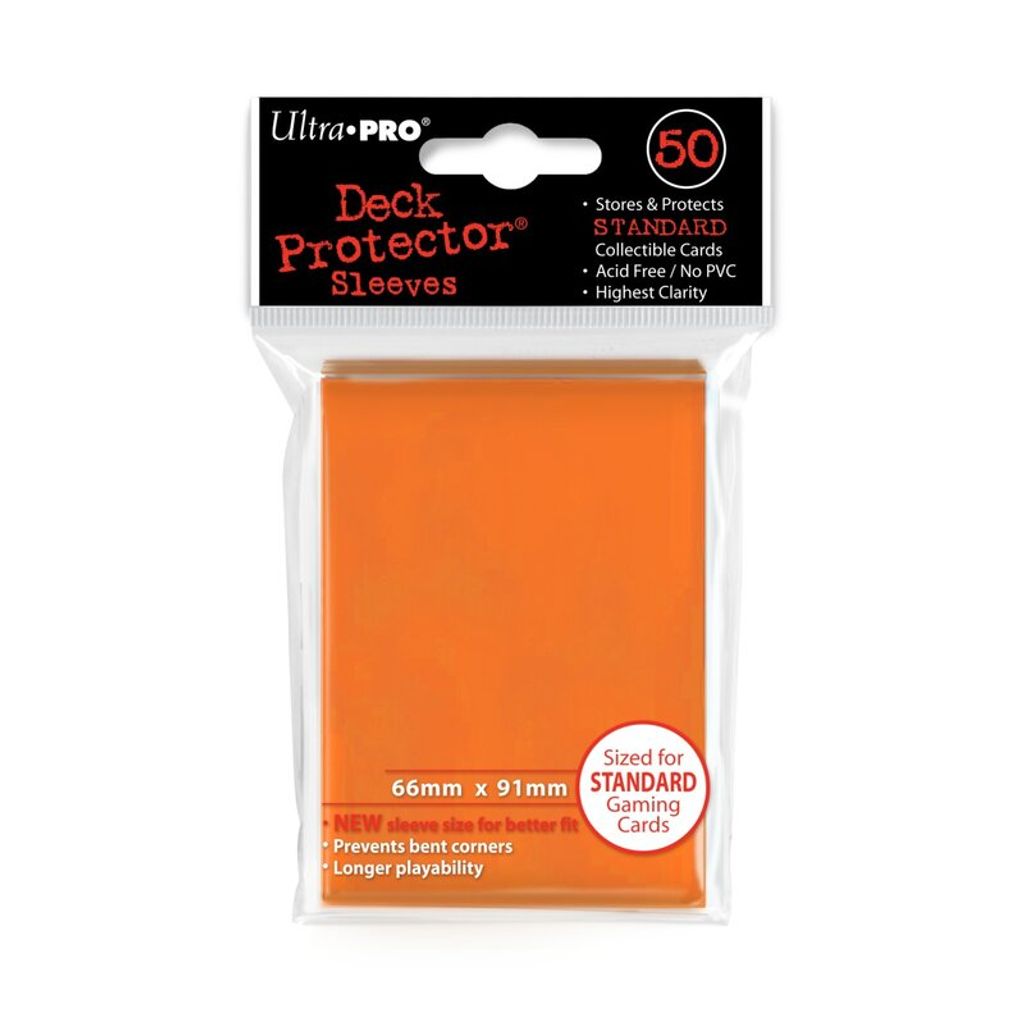 Ultra Pro Deck Protector maniche per carte Arancione solido Immagine del prodotto 
