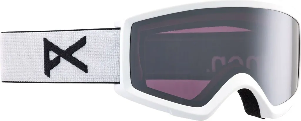 Maschera Anon HELIX 2.0 White Perceive Sunny Onyx - Shop Online Snowboard - 1
