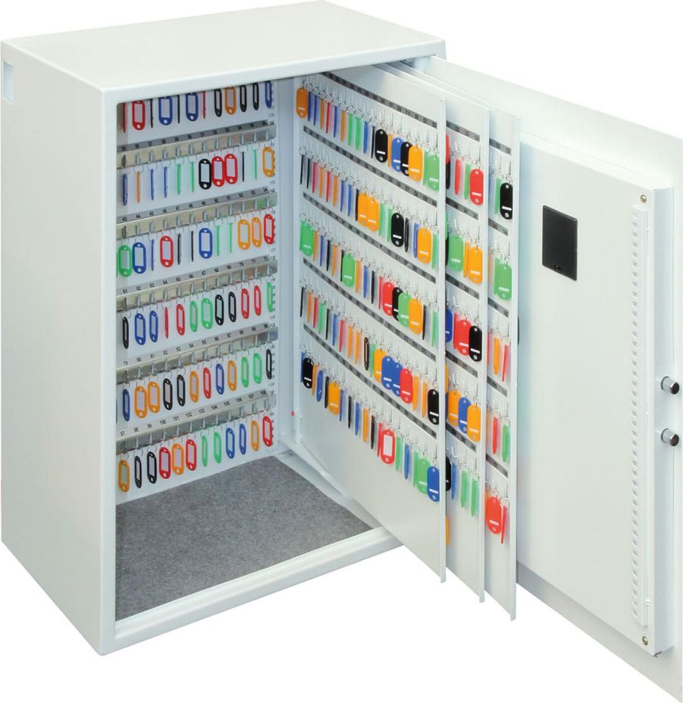Phoenix KS0036E - Professioneller Schlüsselschrank - 700 Schlüssel - elektronisches Tastenschloss - Grau