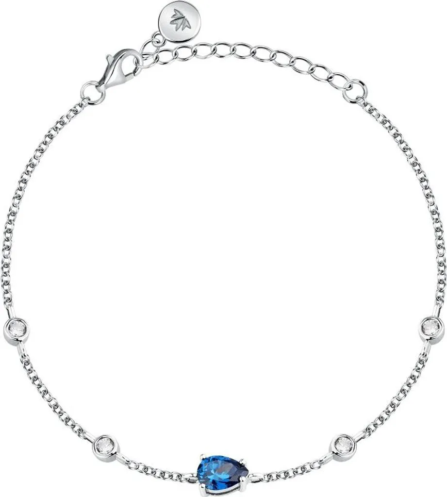 Bracelet Tesori SAIW201 argent 925 et pierres zircones coupe diamant