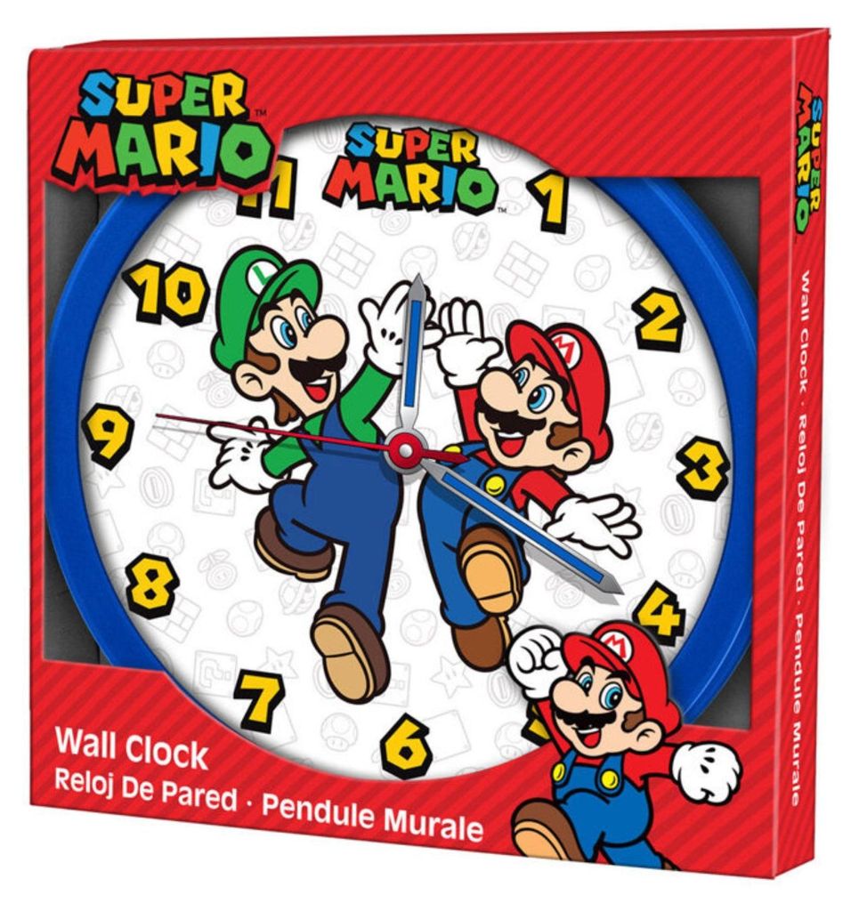 Zegar ścienny Super Mario Bros - Oficjalny produkt Kids Produktbild 