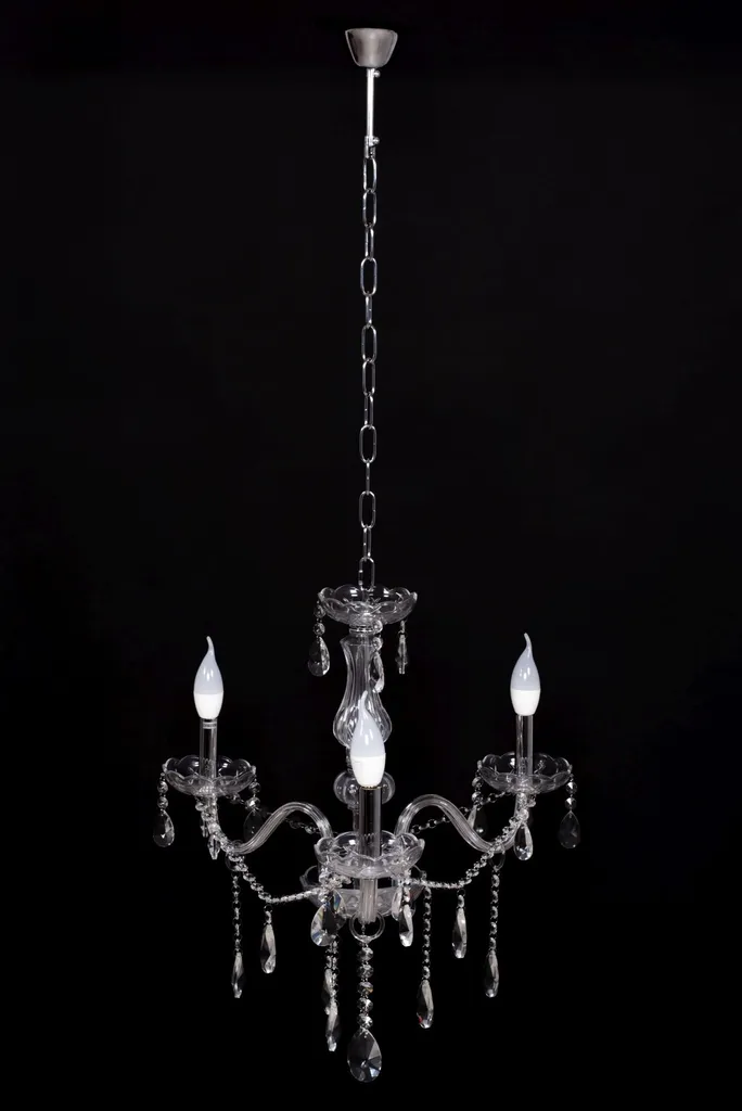 Luminaire Toolight 300752 3 Transparent - Suspension Design Moderne