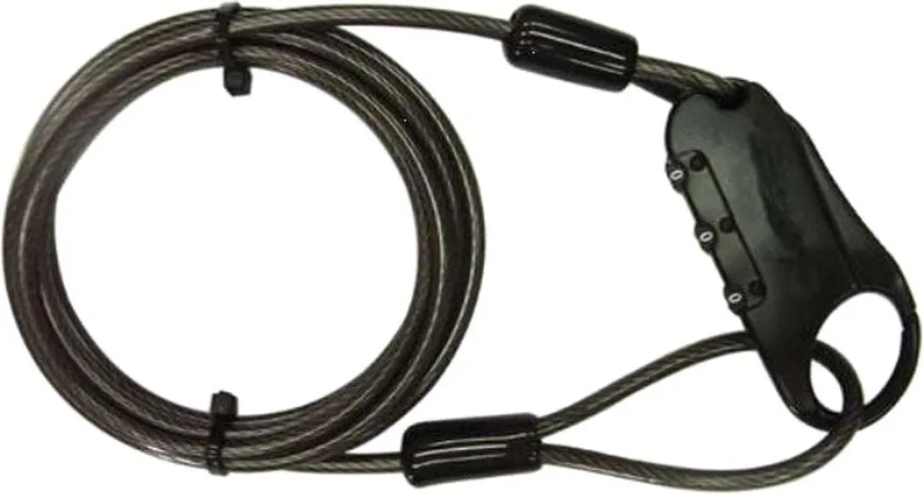 Évitez le vol de casque avec le câble JMP 4x900mm antivol léger et sûr