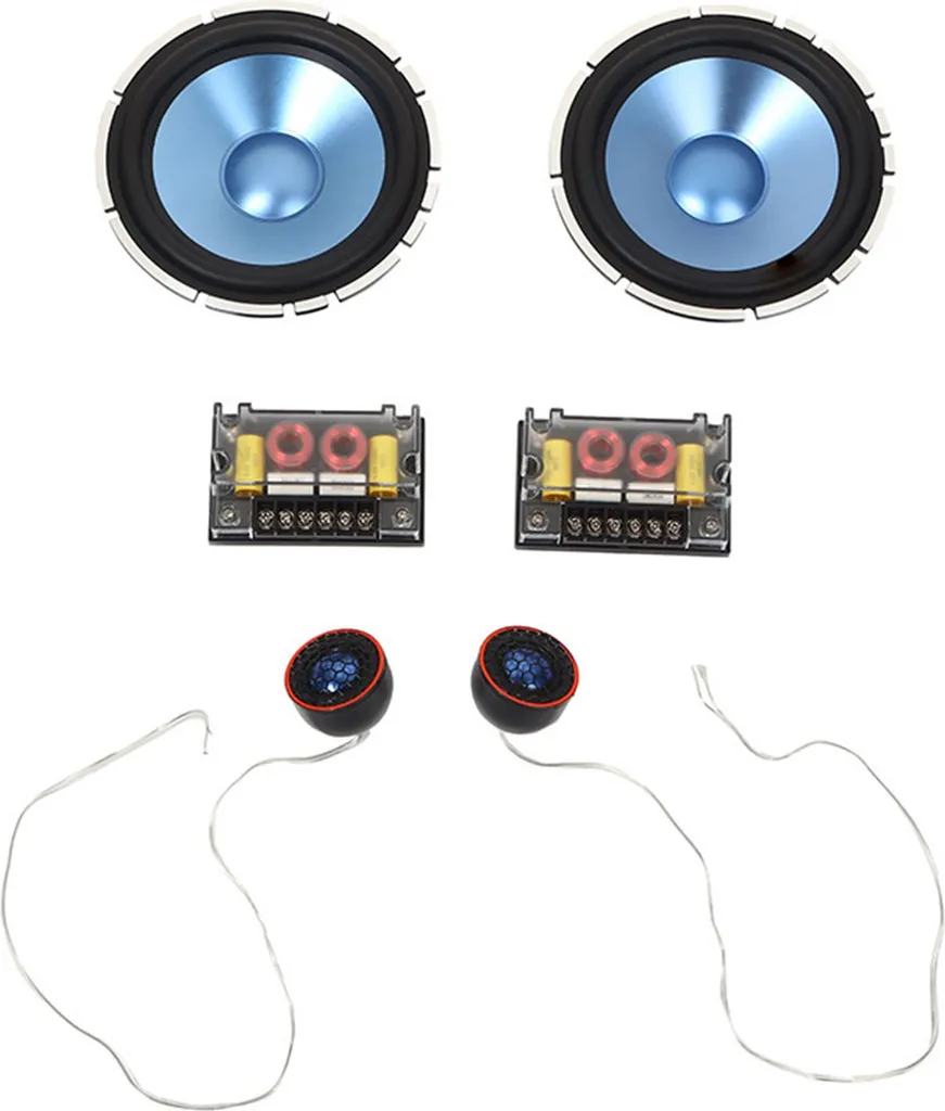 Améliorez le son de votre auto : kit 4 pavillons stéréo 12V 91dB