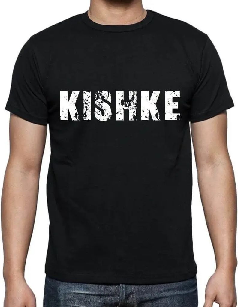 Herren Grafik T-Shirt Kishke Öko-Verantwortlich Vintage Jahrgang Kurzarm Lustige Druck Geburtstag Geschenk Mann