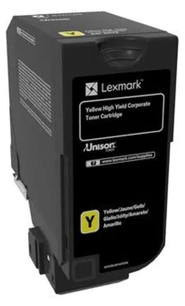 Lexmark 84C2HYE cartuccia toner 1 pz Originale Giallo Immagine del prodotto 