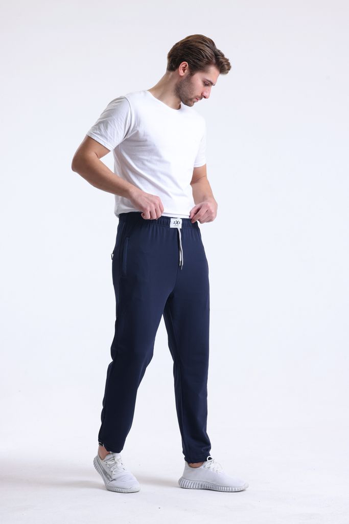 Herren Sweatpants Normalgröße | Kollektion-18500 | Marineblau | S