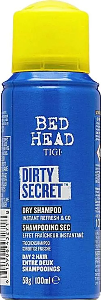 Shampooing sec Dirty Secret Tigi Bed Head 100ml : volume et fraîcheur instantanée