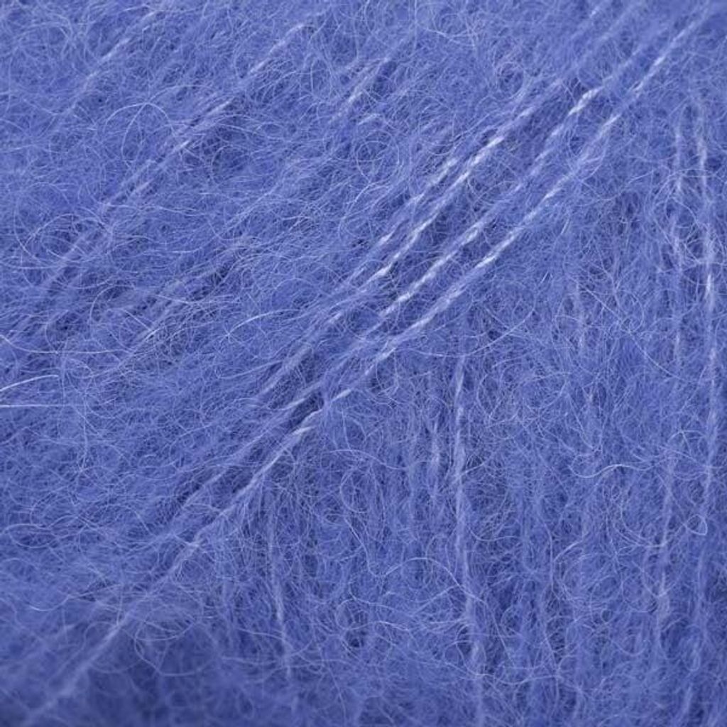 Drops Brushed Alpaca Silk Uni Colour 26 Cobalt Blue Pletací Obrázek produktu 
