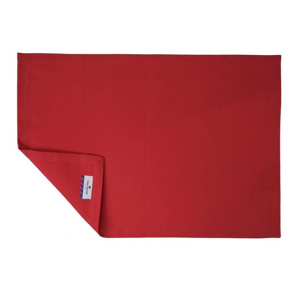 Tom Tailor Dove rot Tischset Größe 35x50cm Farbe rot