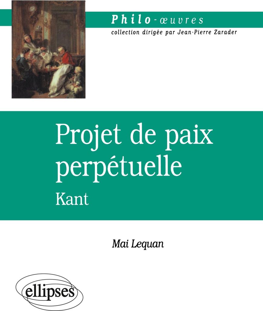 Kant, Projet de paix perpétuelle