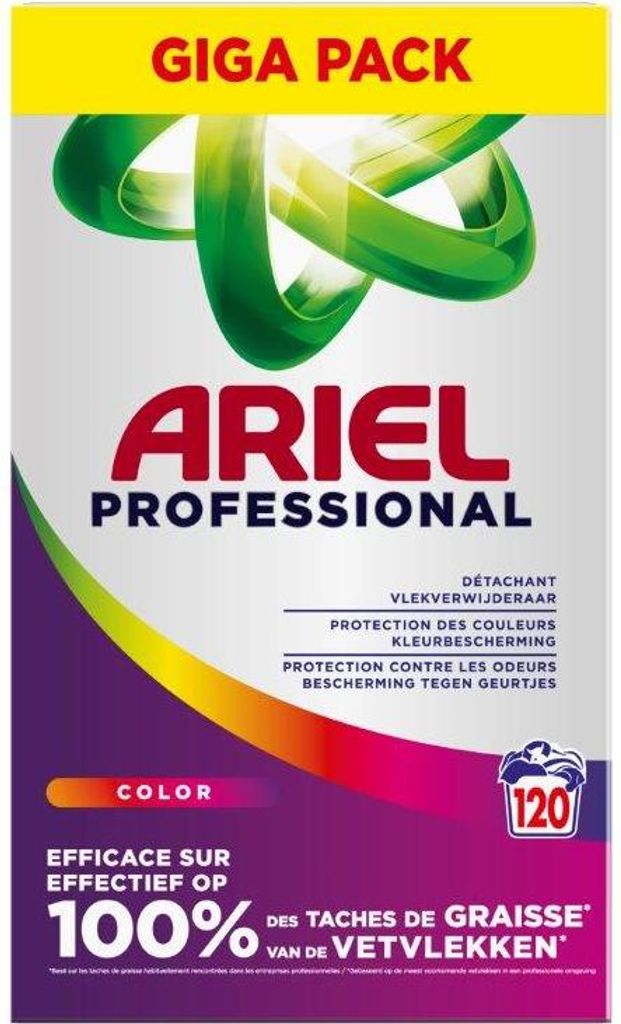Ariel Professional Color Waschpulver - Waschmittel - 6,6 kg - 120 Wäschen