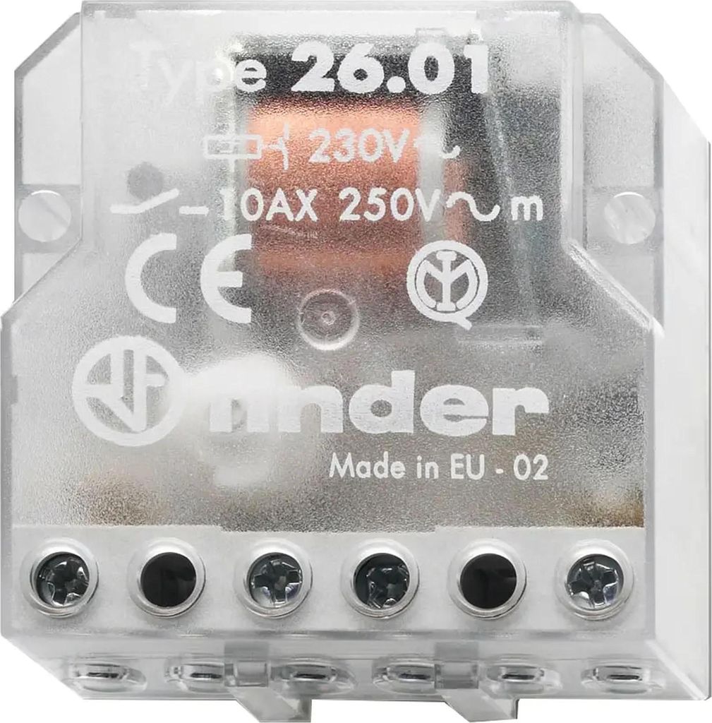 Finder Stromstossschalter 26.01.8.230.0000 1S 10A 230VAC