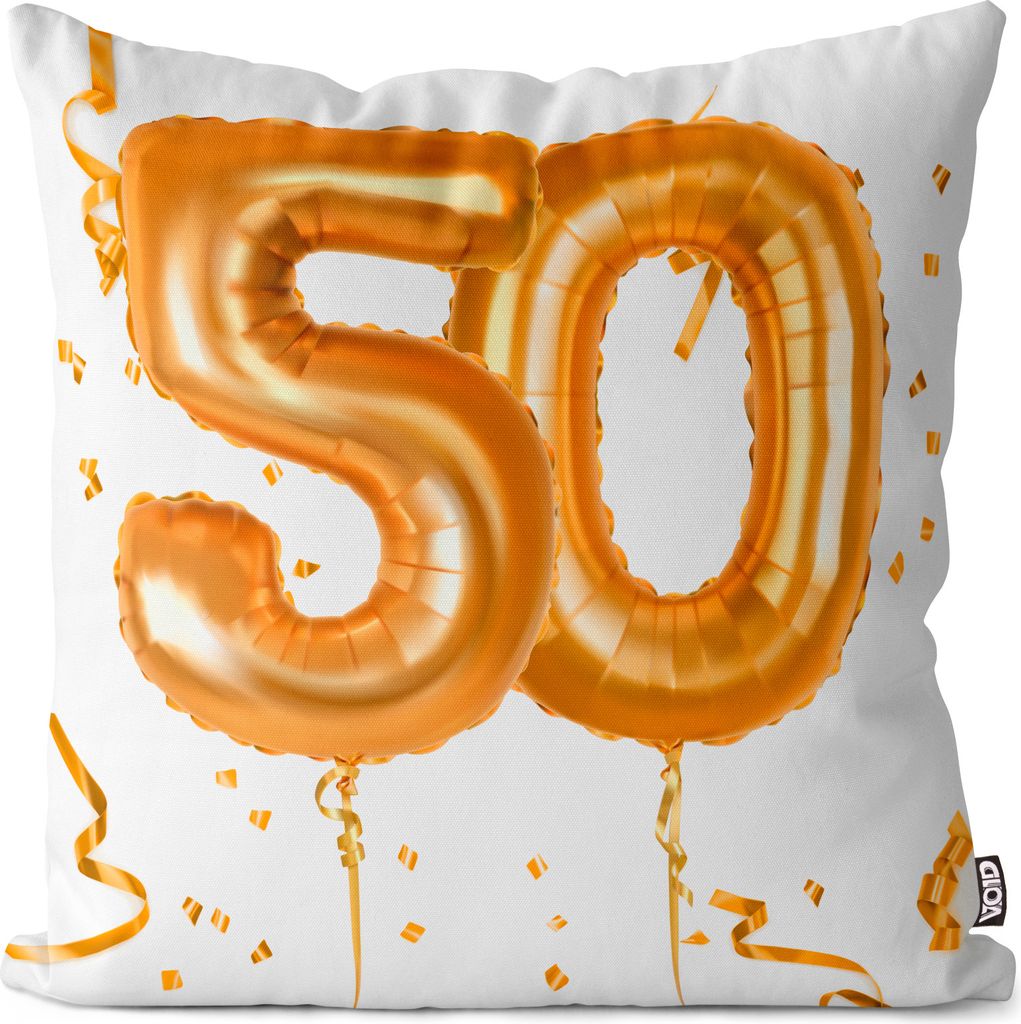 VOID Party Ballons Feiern 50 Kissenbezug Kissenhülle Sofakissen Kissen Deko Outdoor-Kissen Dekokissen
