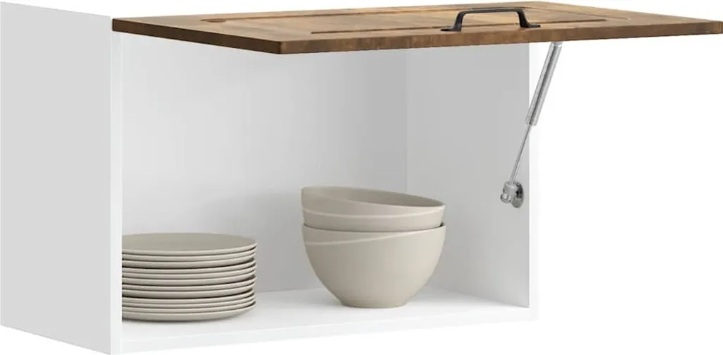 Soluzione Salvaspazio Cucina Kalmar Parete Attrezzata Rovere
