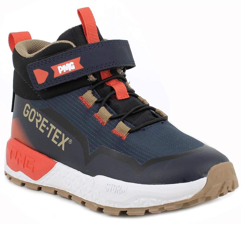 Primigi Gore-Tex Storm GTX Jungen Wasserdichte Mid-Sneaker Dunkelblau (Navy), 6918722 - Gr. 39