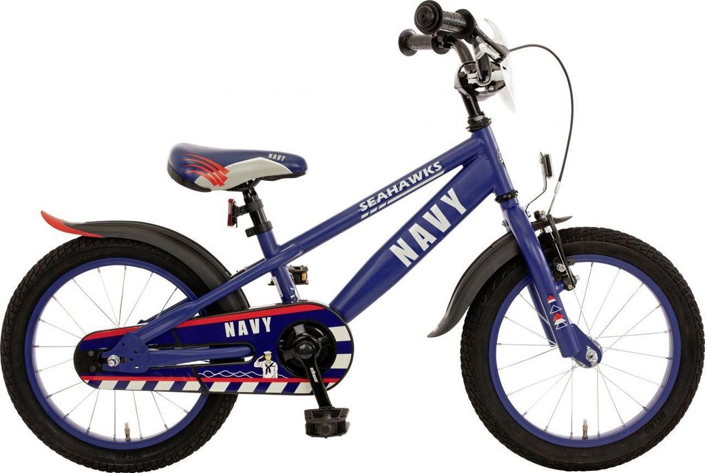16" Kinderfahrrad "NAVY" matt-marineblau – Bachtenkirch Produktbild 