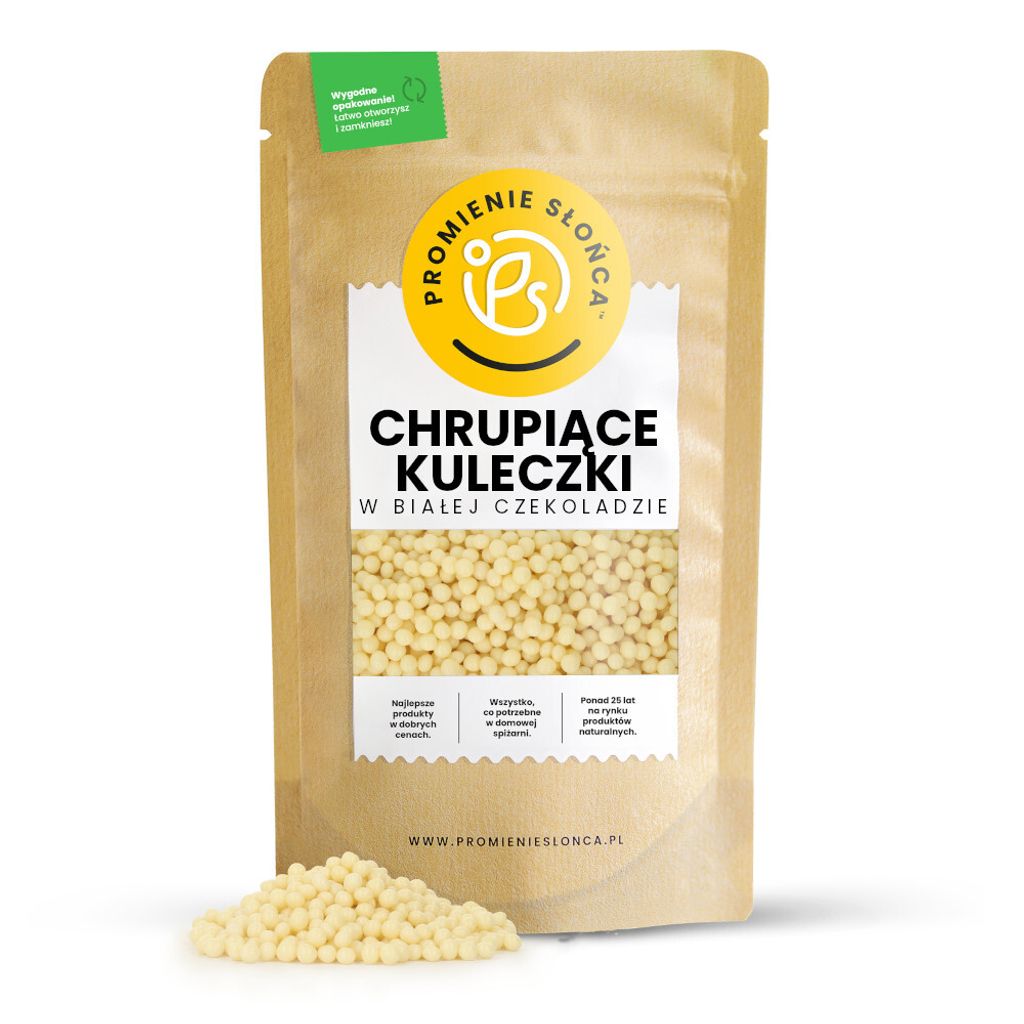 Posypka Czekoladowa - Chrupiące Kuleczki w Białej Zdjęcie produktu 